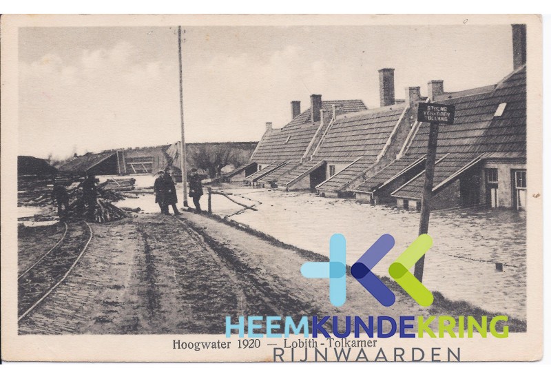 Hoogwater Lobith- Tolkamer 1920 Coll. N.Peperkamp F0000010